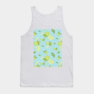 Citrus Splash Seamless Surface Pattern Design Tank Top